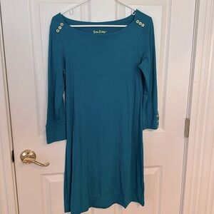 Teal lilly pulitzer dress